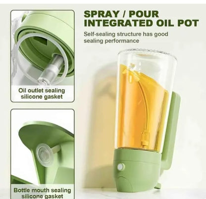 2 in 1 Leak-Proof Multipurpose Oil Dispenser Bottle – 500ml