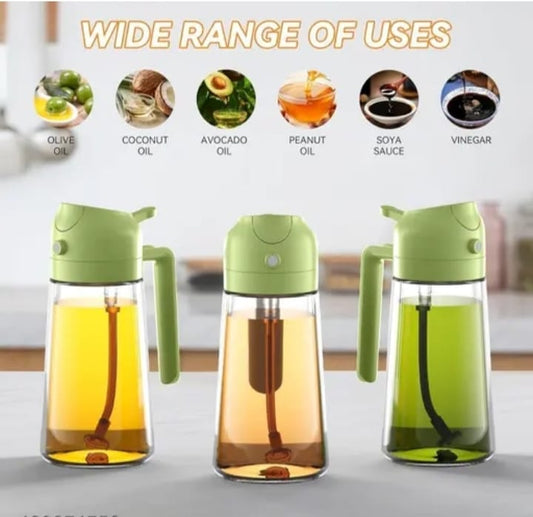 2 in 1 Leak-Proof Multipurpose Oil Dispenser Bottle – 500ml