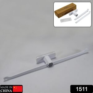 1511 Plastic Hanger Towel Hanger/Holder for Bathroom Self Adhesive Towel Stand/Rack Bathroom Accessories
