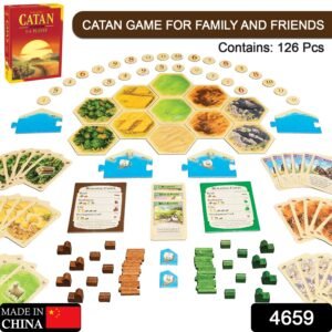 4659 Catan Board Game Extension Allowing a Total of 5 to 6 Players for The Catan Board Game | Family Board Game | Board Game for Adults and Family | Adventure Board Game (Pack of 1)