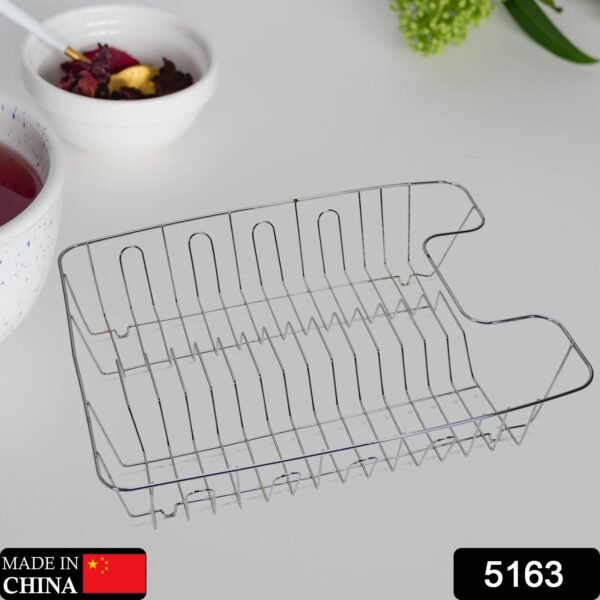 5163 Stainless Steel Dish Drainer 43cm For Kitchen Use ( 1 pc )