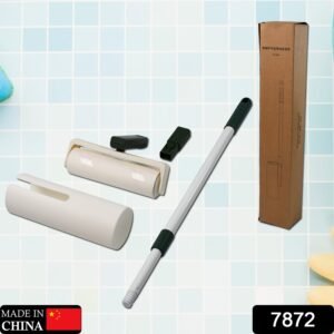 7872 Washable Reusable Lint Roller, Large Lint Roller with Extendable Handle, Cleaner for Carpet, Floor, Sofa.