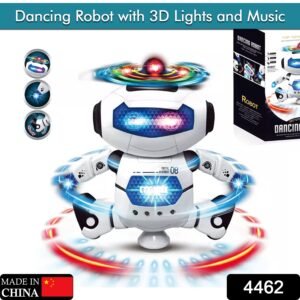 4462 ï»¿Dancing Robot with 3D Lights and Music.