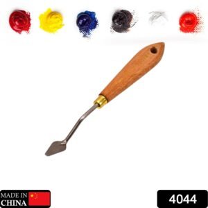 4044 Small Stainless Steel Artists Palette Knife, Spatula Palette Knife Paint Mixing Scraper, Thin and Flexible Art Tools for Oil Painting, Acrylic Mixing, Etc
