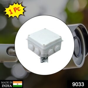 9033 Square Fancy Box For CCTV used for storing CCTV cameraâ€™s and all which helps it from being comes in contact with damages.