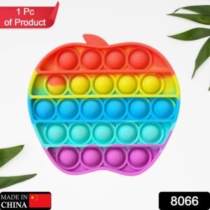8066 Apple Fidget Toy used in all kinds of household places specially for kids and children for playing purposes
