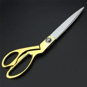 1547 Stainless Steel Tailoring Scissor Sharp Cloth Cutting for Professionals (9.5inch) (Golden)