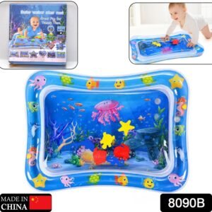 8090B Baby Kids Water Play Mat Toys Baby Slapped Pad Water & Leak Proof Baby Carpet Inflatable, Fun & Play Centre Indoor and Outdoor Water Play Mat