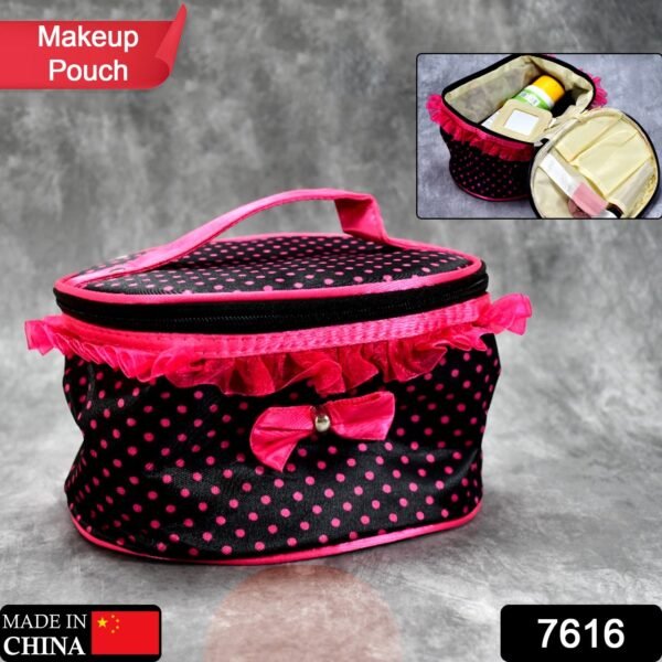 7616 Makeup Pouch Bag Travel Use For Women ( 1 Pcs )