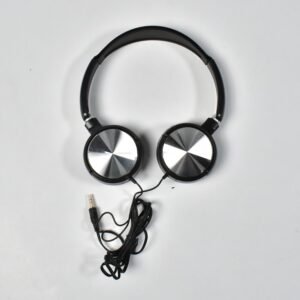 6390 Wired Headphones with Mic On-Ear Headphones with tangle free cable For All Smart Phone Support Head Phone