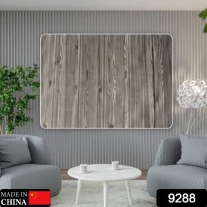 9288 Design Wallpaper 3D Foam Wallpaper Sticker Panels I Ceiling Wallpaper For Living Room Bedroom I Furniture, Door I Foam Tiles (Black Color) (Size - 73X73 cm)