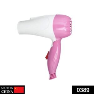 0389 Folding Hair Dryer Hair with 2 speed control