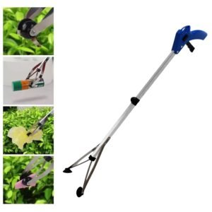 7431 Extending Garbage Lifter Tool  Kitchen Picker Claw Pick Up Rubbish Helping Hand Tool Garbage Picker Flexible Lightweight Tool