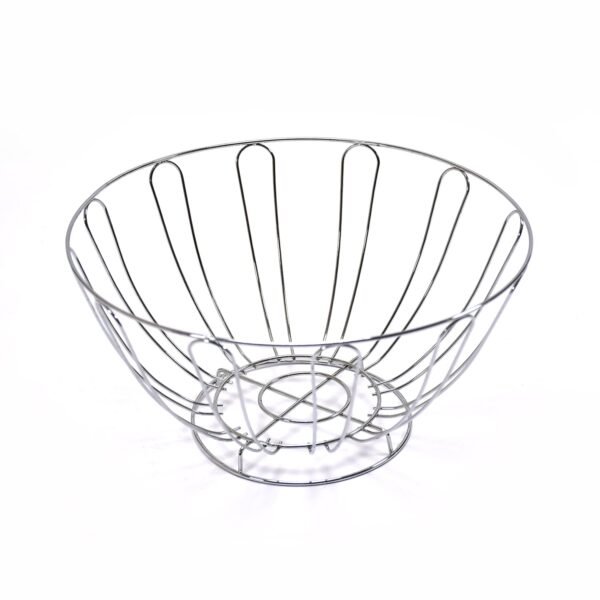 5152 Stainless Steel Folding Fruit and Vegetable Basket for Kitchen/Dining Table/Home