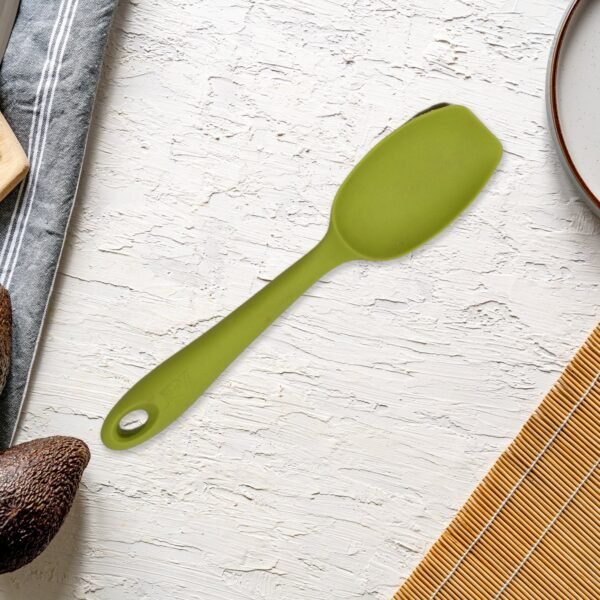 5416 Spatula BPA-Free Silicone Scrape Batters, Flip Eggs, Ice Cakes, More Dishwasher Safe & Heat Resistant Cooking, Baking.