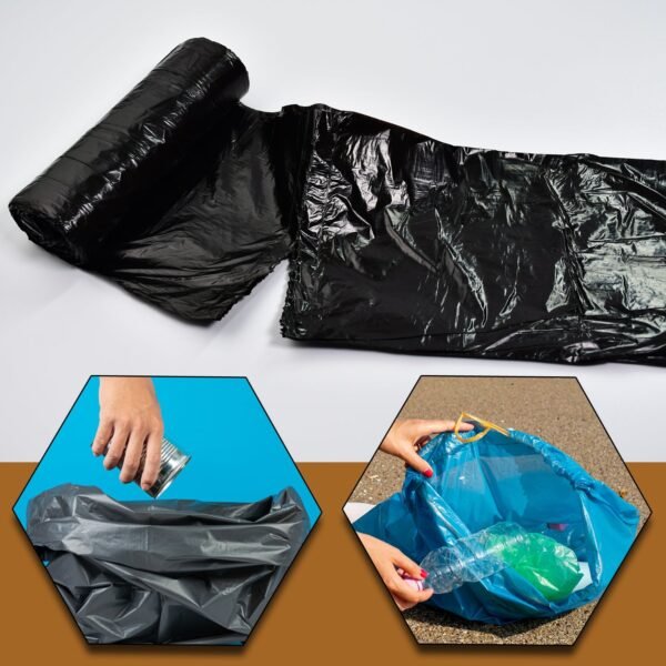 9237 1Roll Garbage Bags/Dustbin Bags/Trash Bags 50x55Cm