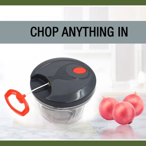 0080 V Atm Black 450 ML Chopper widely used in all types of household kitchen purposes for chopping and cutting of various kinds of fruits and vegetables etc.