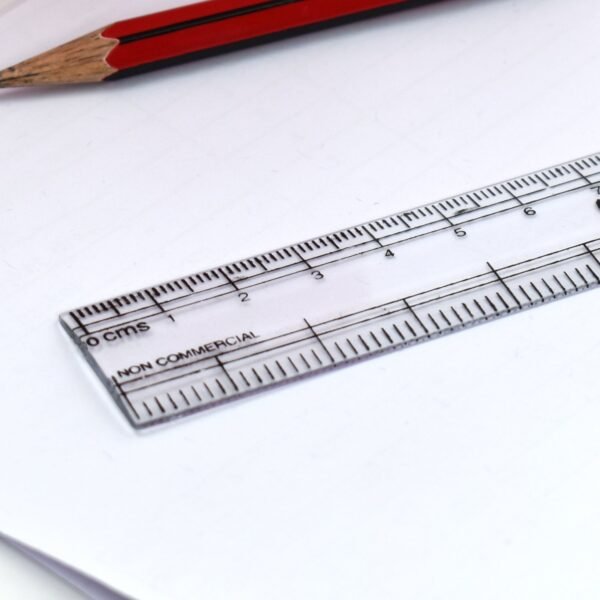 4840 15Cm Ruler For Student Purposes While Studying And Learning In Schools And Homes Etc. (1Pc)