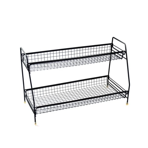 4927 Metal Space Saving Multi-Purpose Kitchen Spice Rack Storage Organizer Shelf Stand .