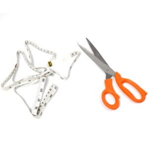 4078 Tailor Scissors And Measuring Tape High Quality Scissor With Flexible Measuring Tape For Tailor & Home Use Scissor