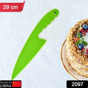 2097 Plastic Kitchen Knife for Cutting Fruit Vegetable Lettuce Salads or Bread