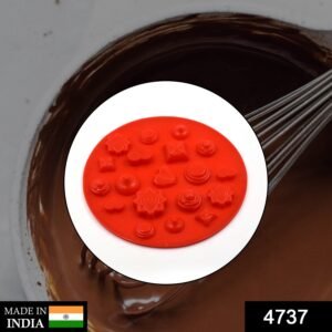 4737 19 Cavity Mix Shape Chocolate Mold (1Pc Only)