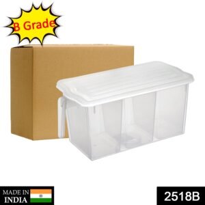 2518B Refrigerator Organizer Fresh-Keeping Box Case Kitchen Storage Box