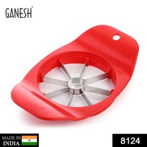8124 Ganesh Plastic & Stainless Steel Apple cutter  (colors may vary)