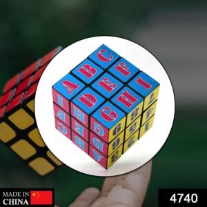 4740 Alpha Numeric Cube used for entertaining and playing purposes by kids, childrenâ€™s and even adults etc.