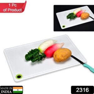 2316 Fruit & Vegetable Chopping Board Plastic Cutting Board For Kitchen