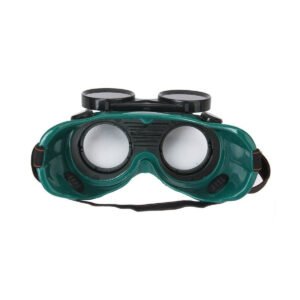 0417 Welding Goggles (Dark Green, Large)