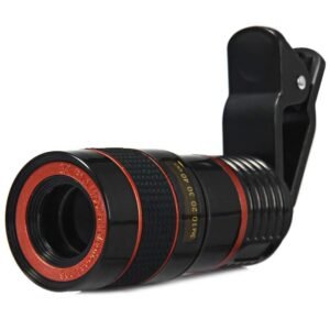 0319 Clip-on 8X Optical Zoom Telescope Phone Camera Lens