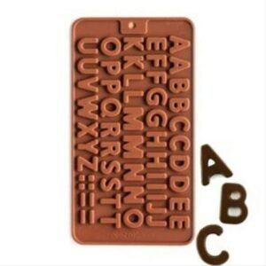 3308 Alphabet Birthday Silicone Chocolate Mold Candy Amd-