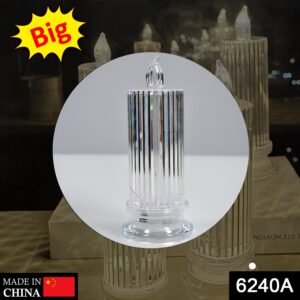 6240A Simple Candles for Home Decoration, Crystal Candle Lights
