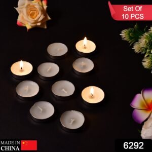 6292 10pcs Decorative  Color Candle Light Candle Perfect for Gifts, Home, Room, Birthday, Anniversary Decorative Candles.