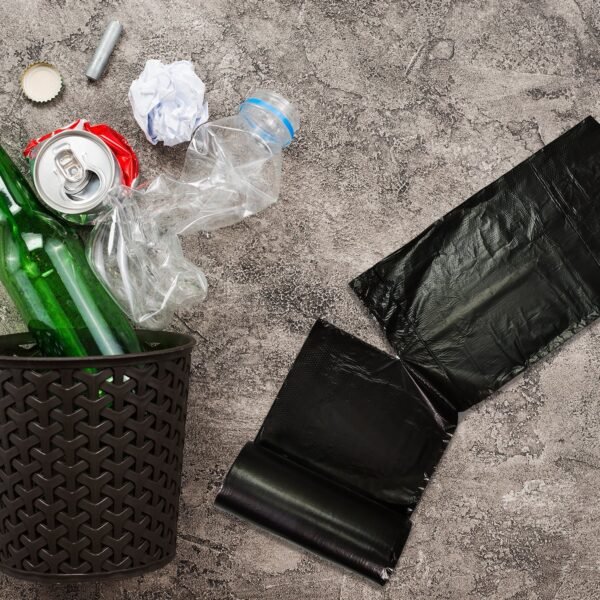 9266 2Rolls Garbage Bags/Dustbin Bags/Trash Bags 50x60Cm