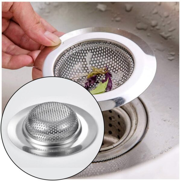 4748 Stainless Steel Sink/Wash Basin Drain Strainer (1Pc Only)