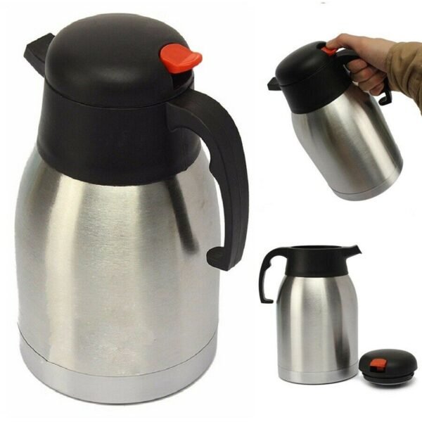 6458 Thermos steel Flip Lid Flask, 1500 milliliters