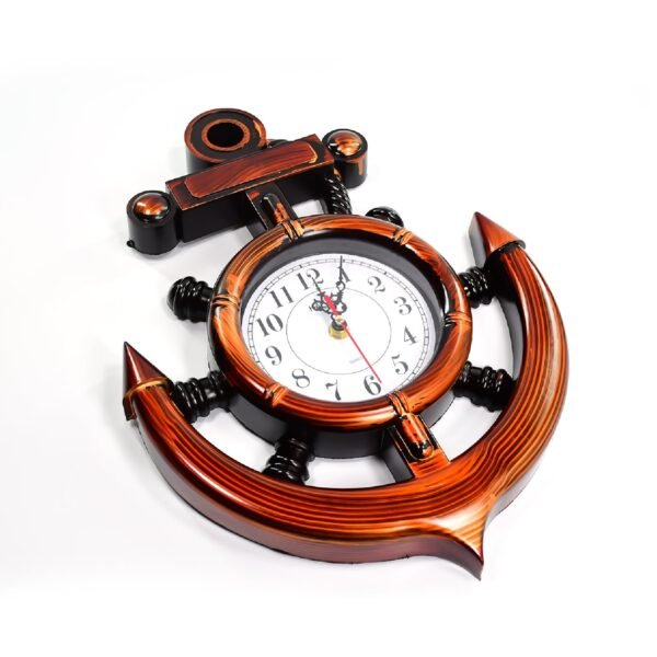 4931 Anchor Wall Clock for Home (Moq :- 24 Pcs)