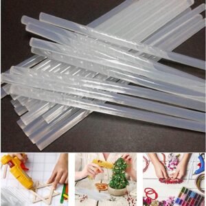 7685 Glue Sticks for Craft and Art Decoration Craft Work Multi-Purpose Transparent HOT MELT Glue Sticks ( 1 Kg )