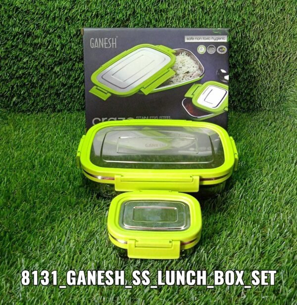 8131 stainless Steel Lunch Pack for Office & School Use