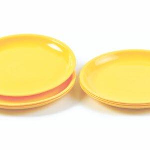 2185 Round Shaped Mini Soup Plates/Dishes - 6 pcs
