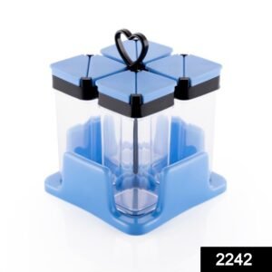 2242 Multipurpose Masala/Spice Rack Container - Set of 4 Pcs